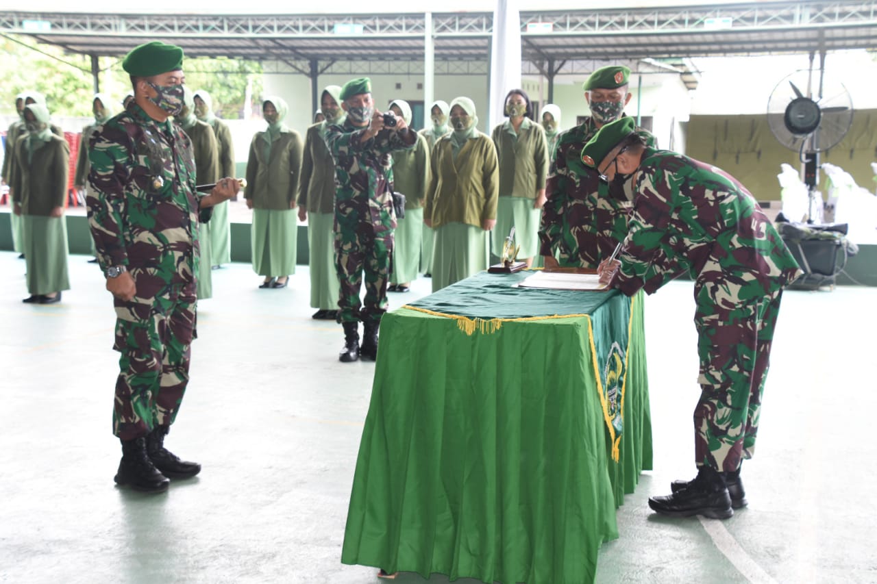 Jabatan Dandenkesyah 04.04.03 Salatiga Kesdam IV/Diponegoro Diserahterimakan